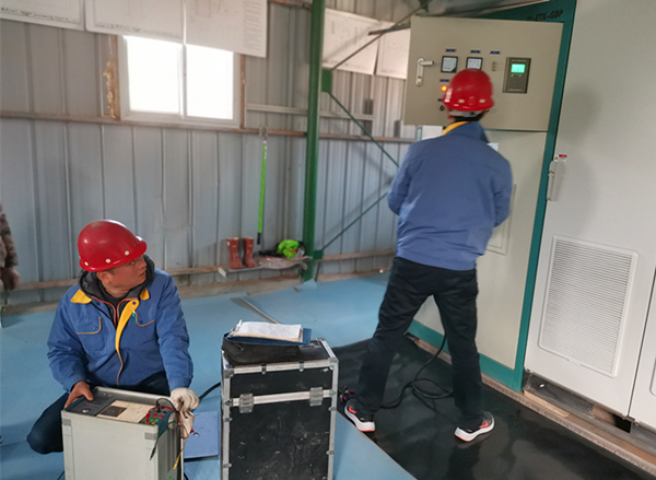 陜煤建設(shè)礦建三公司崔木項目部進行春季電氣預(yù)防性試驗