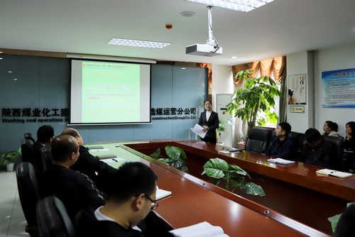 陜煤建設洗選煤運營公司：專題培訓為新員工鼓足干勁、充足信心