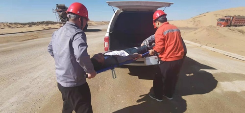 陜煤建設(shè)路橋分公司各基層項(xiàng)目開展應(yīng)急演練活動(dòng)