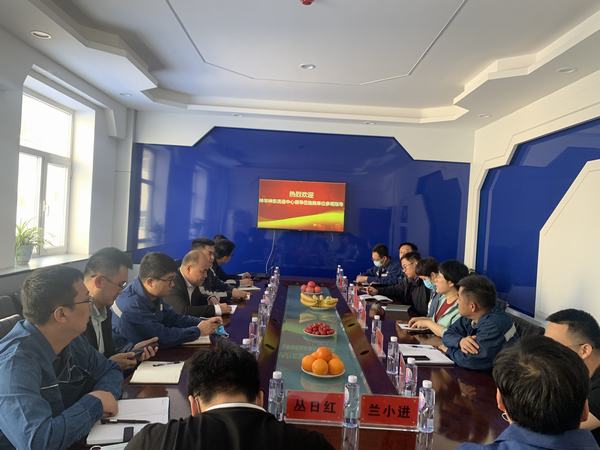 神華神東公司洗選中心一行到陜煤建設(shè)洗選煤運營公司紅柳林洗煤廠項目部學習交流