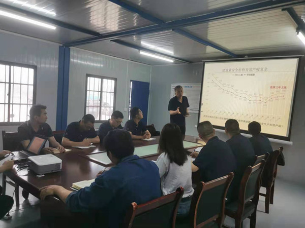 陜煤建設(shè)漢中分公司“安全月大講堂”開課啦