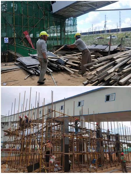 陜煤建設(shè)天工公司土建二部烈日下的寫(xiě)真