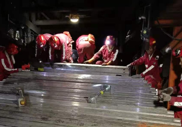 陜煤建設機電安裝公司：咬定工期不放松，施工大干爭先鋒