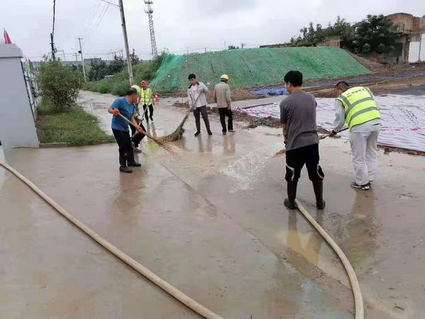 陜煤建設(shè)天工公司渭陽佳苑項目“雨季三防”有妙招，未雨綢繆早預防
