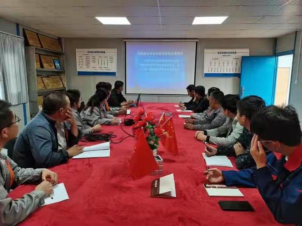 陜煤建設韓城分公司土建九項目部開啟“三勤”安全管理模式