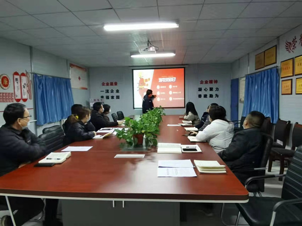 陜煤建設澄合分公司多點固守插牢冬季施工“安全旗”