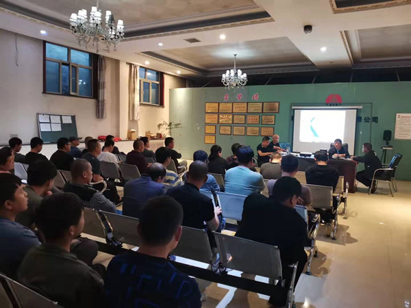 陜煤建設(shè)機(jī)電安裝公司檸條塔項目部全員抓安全促生產(chǎn)