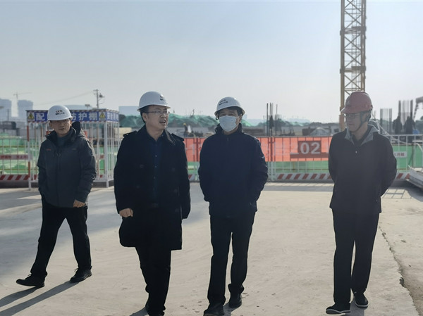 中電科集團副董事長丁賢程蒞臨陜煤建設(shè)澄合分公司北斗星基建設(shè)項目檢查指導(dǎo)