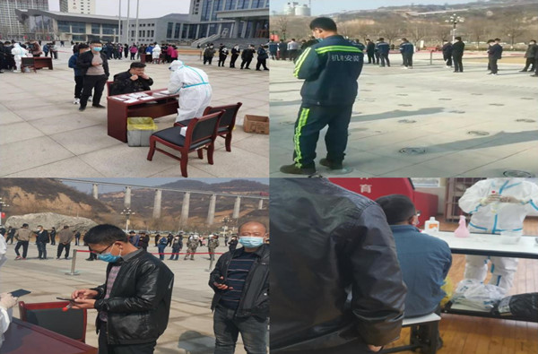 陜煤建設(shè)機(jī)電安裝公司園子溝項(xiàng)目部戰(zhàn)疫保“工”顯擔(dān)當(dāng)