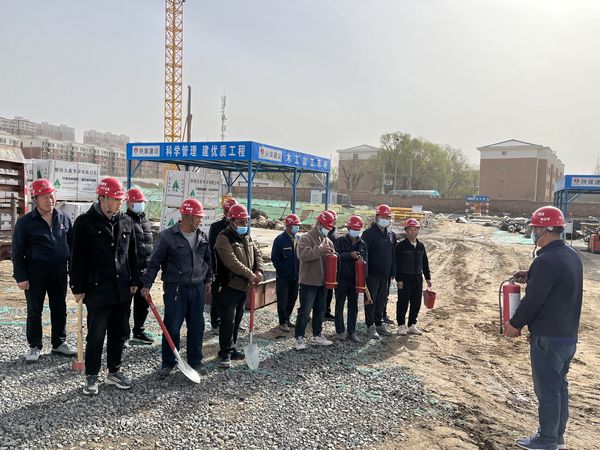 陜煤建設天工公司土建三部開展“舉演練大旗，促安全生產(chǎn)”主題應急演練