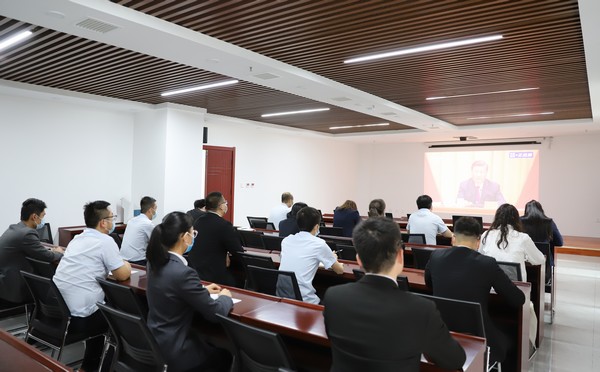 陜煤建設(shè)洗選煤運營公司組織觀看慶祝中國共青團(tuán)成立100周年大會