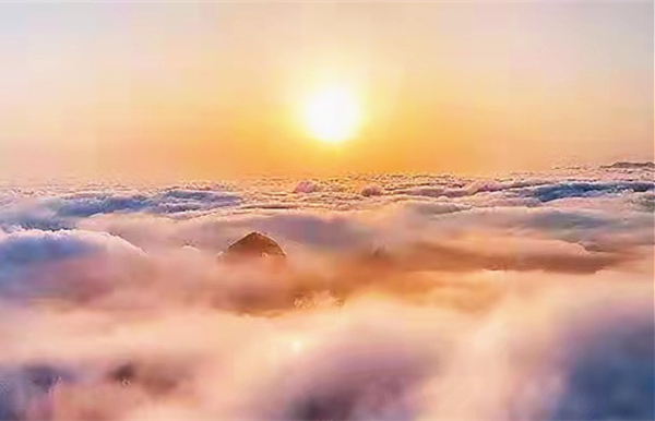 華山的美，從早到晚