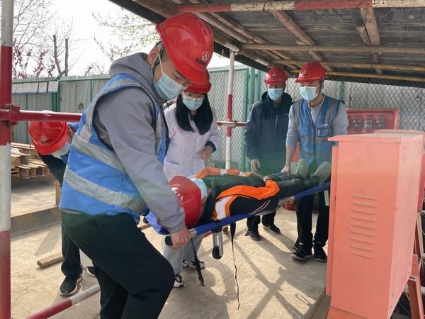 建設集團韓城分公司：黃金五月天，給你滿滿的“安全感”