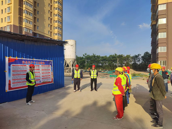 陜煤建設咸陽分公司第五項目部多舉措開展安全生產活動