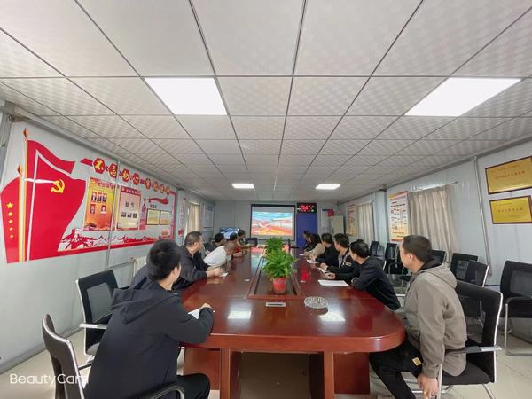 陜煤建設(shè)礦建二公司車村項目部多項活動慶祝中國共青團成立100周年