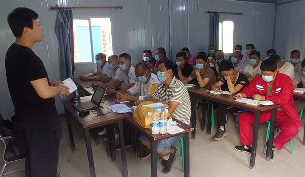 陜煤建設(shè)礦建二公司安裝項目部從嚴從細夯實安全管理