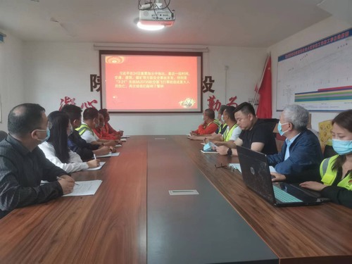 陜煤建設路橋分公司“黨建+安全 ”為安全施工生產(chǎn)賦活力