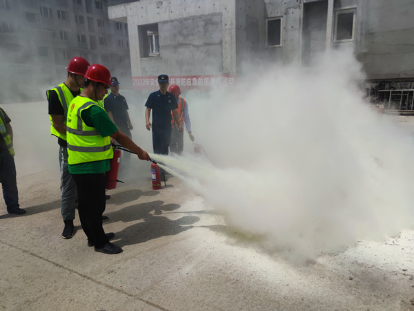 陜煤建設(shè)咸陽分公司第一項目部：筑牢消防理念，防患于未“燃”