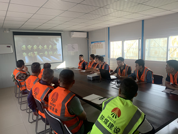 陜煤建設(shè)漢中分公司四川龐源項目部嚴把安全關(guān)為施工保駕護航