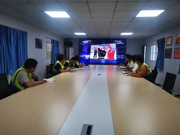 陜煤建設(shè)韓城分公司土建二項目部寓教于樂譜寫“安全曲”