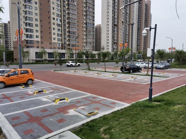 陜煤建設(shè)智慧泊車公司第三處停車場正式投運