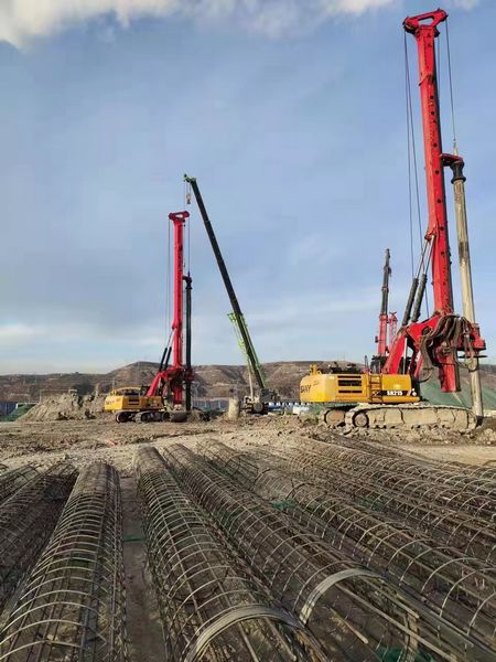 陜煤建設(shè)天工公司提前順利完成神木固廢資源綜合利用項(xiàng)目粉煤灰儲(chǔ)存?zhèn)}樁基工程