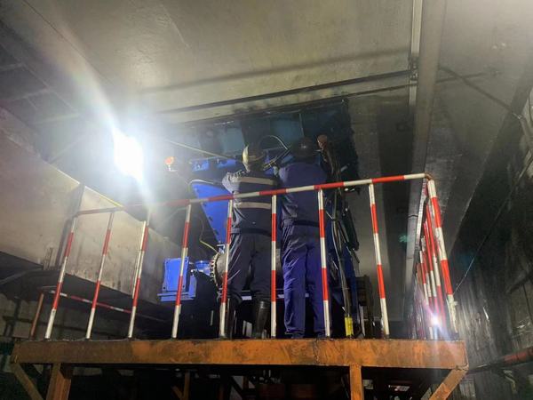 陜煤建設(shè)洗選煤運營公司第二項目部：高效完成檸條塔礦業(yè)公司膠鏈帶給煤機(jī)安裝任務(wù)