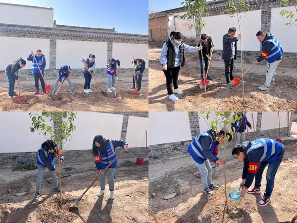 陜煤建設(shè)韓城分公司土建四項目部：栽種綠色希望，不負青春時光