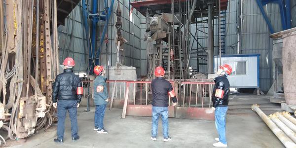 陜煤建設礦建二公司職工代表安全“糾察隊”為兩會保駕護航