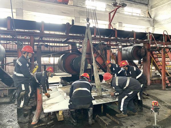 陜煤建設(shè)韓城分公司安裝三項目部：奮楫爭先 實干篤行 高質(zhì)量完成檢修改造項目