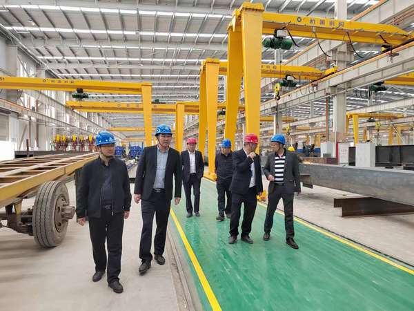 陜煤建設(shè)內(nèi)蒙古分公司赴浙江杭蕭鋼結(jié)構(gòu)有限公司觀摩學(xué)習(xí)