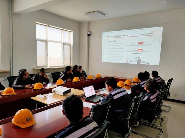 陜煤建設洗選煤運營公司神渭首端運營項目部：人人講安全，事事要安全