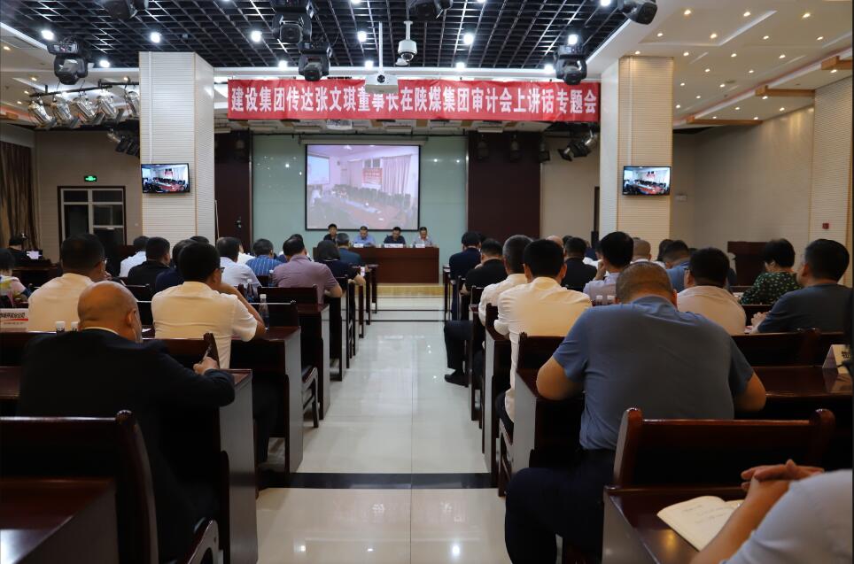 <strong>陜煤建設(shè)集團(tuán)召開(kāi)傳達(dá)張文琪董事長(zhǎng)在陜煤集團(tuán)審計(jì)工作會(huì)議上講話精神專題會(huì)</strong>
