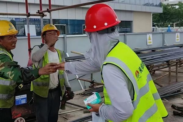 陜煤建設(shè)天工公司土建七部：戰(zhàn)高溫不服“暑”，保進(jìn)度獻(xiàn)“涼”策