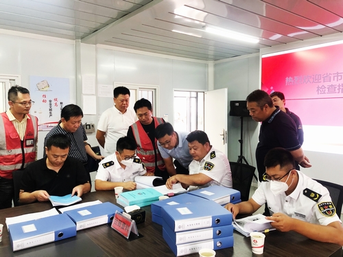 陜西省治欠辦核查組蒞臨中共榆林市委黨校（新校區(qū)）建設項目督導檢查工作