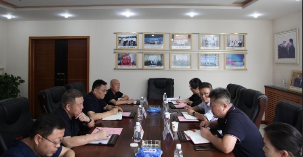 西咸新區(qū)灃東新城管委會(huì)到陜煤建設(shè)開展項(xiàng)目合作對(duì)接交流