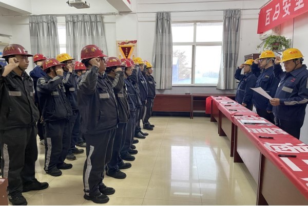 陜煤建設(shè)洗選煤運營公司澄合山陽運營項目部：黨員身邊無事故，遵章守紀(jì)立新標(biāo)