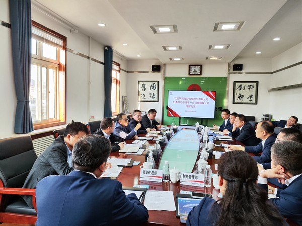 陜西建設(shè)機(jī)械股份有限公司蒞臨陜煤建設(shè)銅煤公司進(jìn)行考察交流