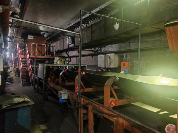 陜煤建設(shè)洗選煤運(yùn)營公司第二項(xiàng)目部：檸條塔721、722膠帶機(jī)帶面更換工程順利完工