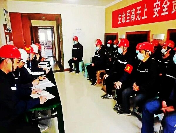 陜煤建設(shè)澄合分公司第一機電安裝項目部多措并舉全力打好四季度安全攻堅戰(zhàn)