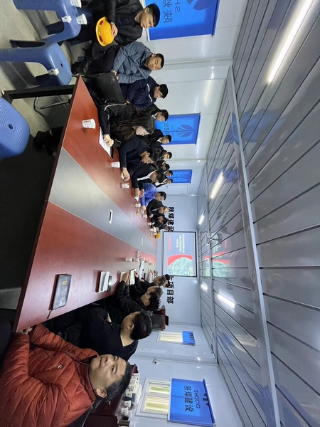 陜煤建設(shè)洗選煤運(yùn)營(yíng)分公司蒞臨渭南分公司白樺林悅項(xiàng)目對(duì)標(biāo)交流