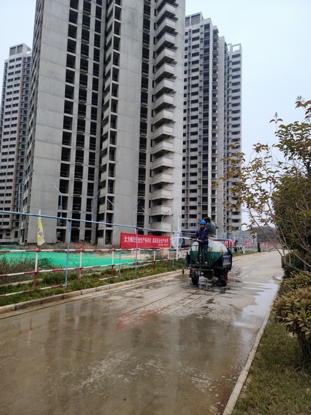 陜煤建設銅煤公司基層項目部：多舉措打好冬季揚塵治理攻堅戰(zhàn)
