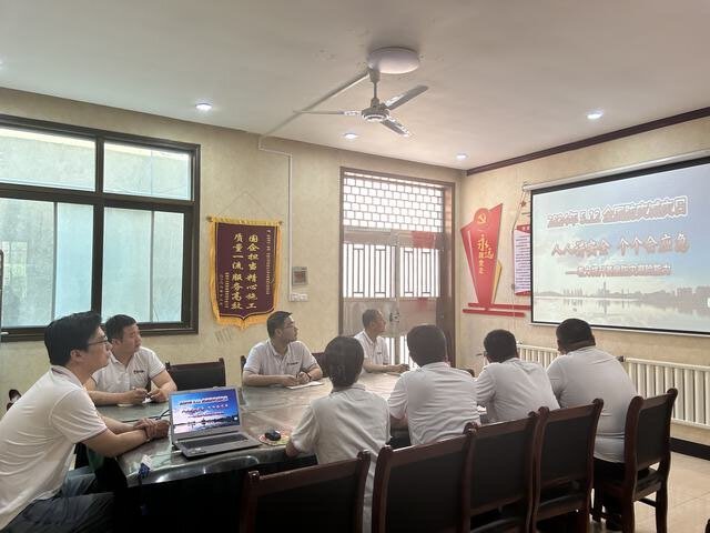 陜煤建設(shè)韓城分公司土建四項(xiàng)目部：筑牢安全防線，共繪平安藍(lán)圖