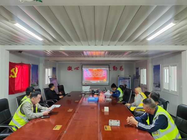 陜煤建設(shè)天工公司土建五部：安全生產(chǎn)月我們這樣做