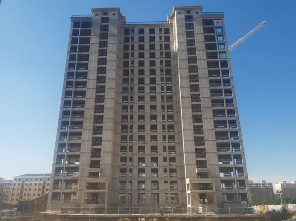 陜煤建設天工公司中潤府（一期）項目4個單體工程順利通過主體驗收