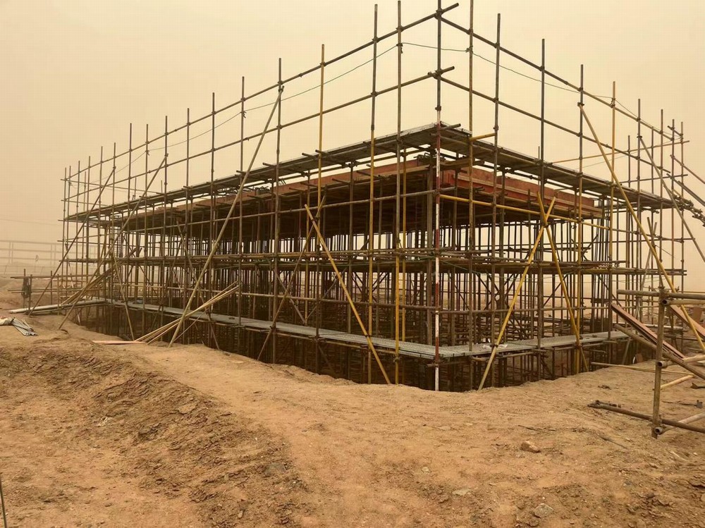 無懼高溫！奮戰(zhàn)當“夏” 項目建設“熱浪滾滾”