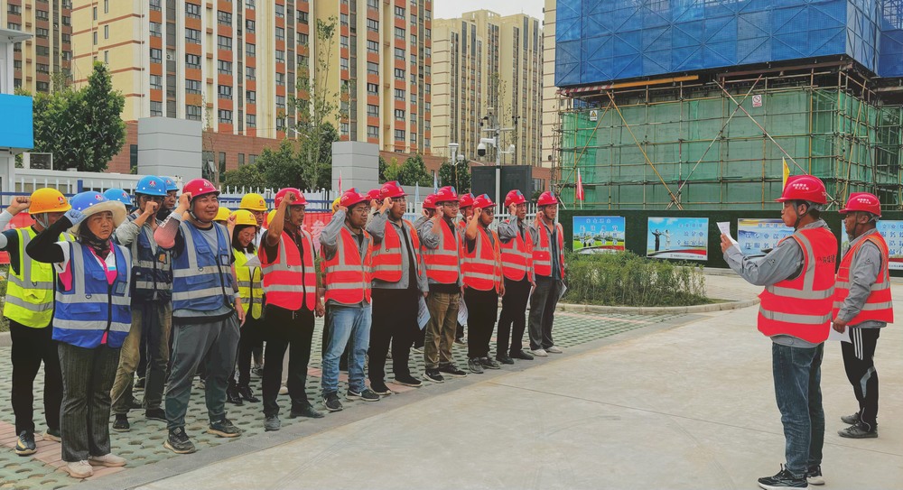 陜煤建設(shè)天工公司土建第十一項(xiàng)目部：合“三力”，筑牢安全防線