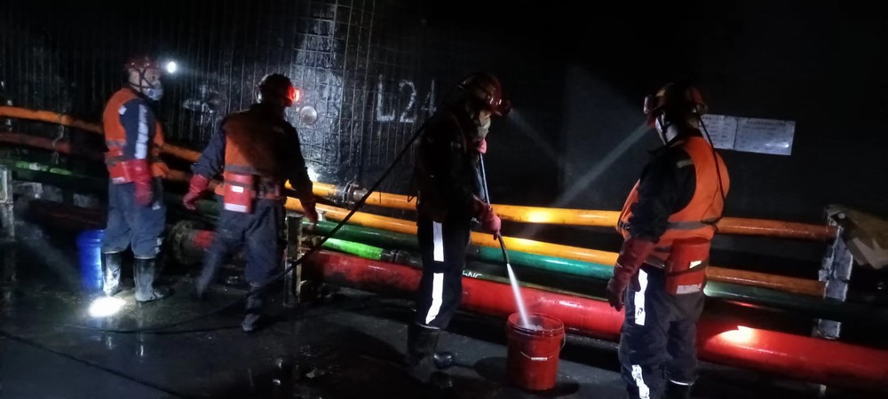 陜煤建設(shè)渭南分公司第二安裝項(xiàng)目部三向發(fā)力樹牢百日安全靶向性航標(biāo)