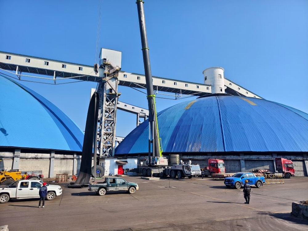 陜煤建設(shè)洗選煤運(yùn)營公司第三項目部：風(fēng)雨無阻保生產(chǎn)，103 膠帶機(jī)更換帶面工程紀(jì)實(shí)