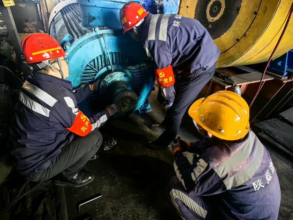 陜煤建設(shè)洗選煤運營公司檸條塔運營項目部：站好新年第一崗，揚起歲首奮斗帆